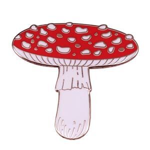 Mushroom High Quality Hard Enamel Pins 68